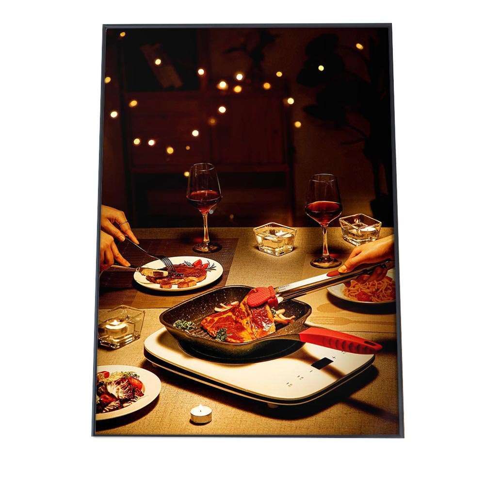 A 約59 x 84 cm an poster 464 ステーキ 料理 食品 ポスター EFPI 絵画 ディナー インテリア スーパー キッチン 旅館 ホテル ロビー 食べ物 フード ドリンク 縦