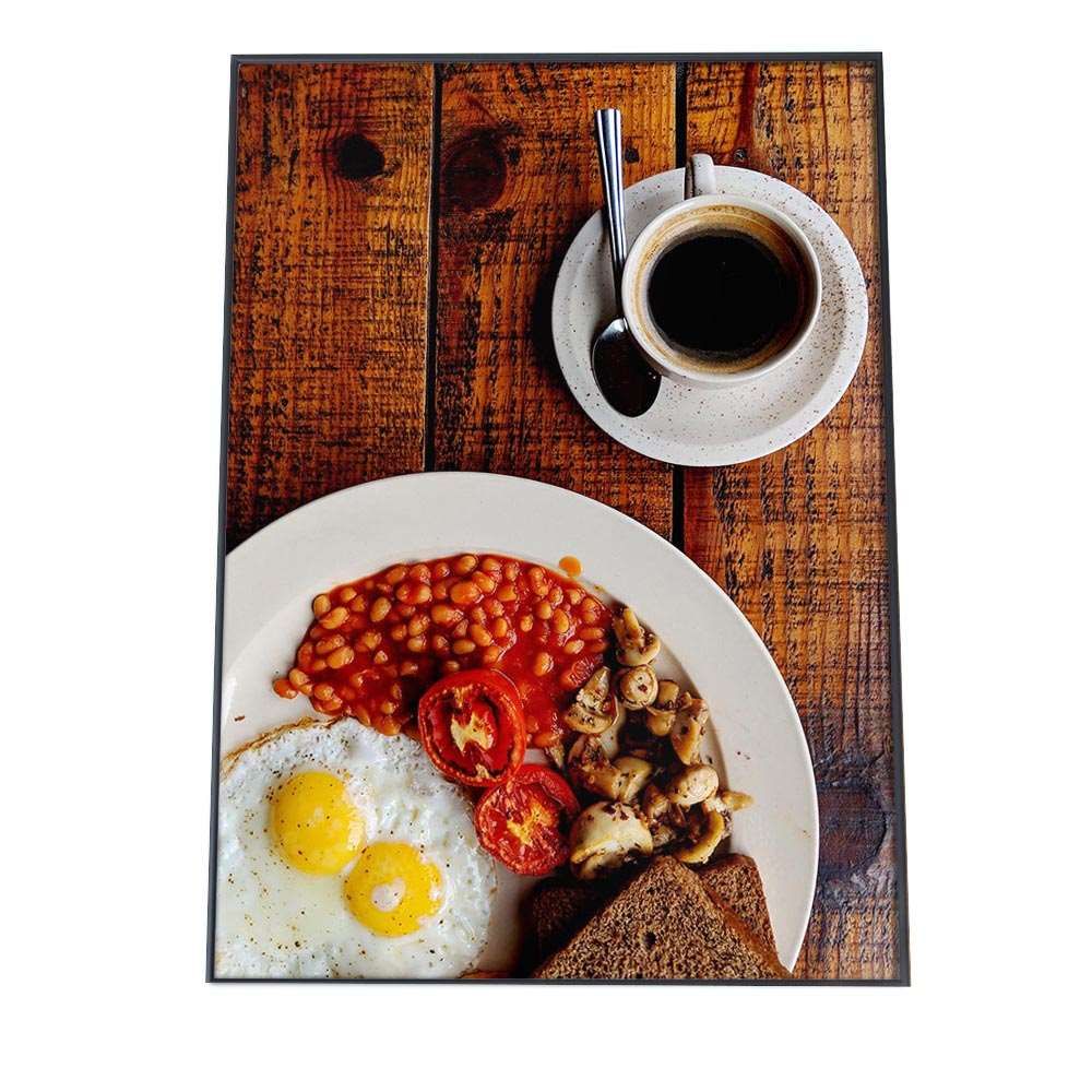 B 約51 x 73 cm an-poster-469 料理 食品 ポスター EFPI 絵画 朝食 インテリア スーパー キッチン 旅館 ホテル ロビー 食べ物 フード ドリンク 縦