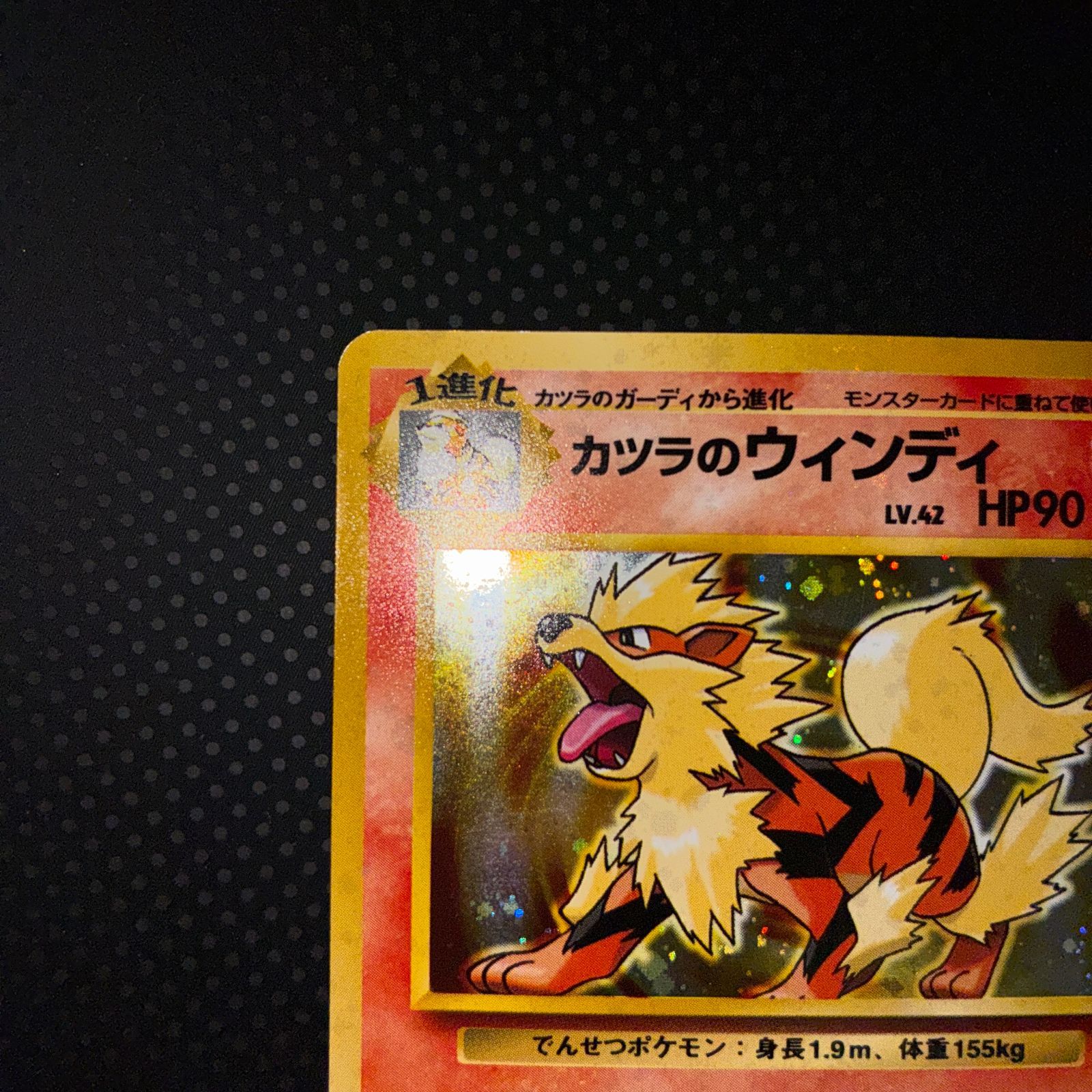 状態A カツラのウィンディ 旧裏 キラ ヒートタックル - メルカリ