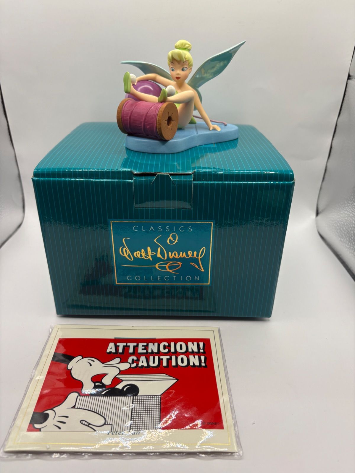 完備 WDCC ティンカー ベル Little Charmer フィギュア Peter Pan