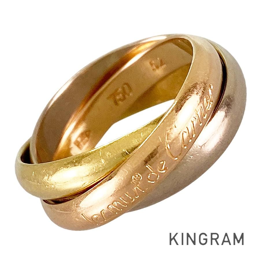 カルティエ Cartier トリニティ MM K 18 YG 11.5号 51-52 リング sss