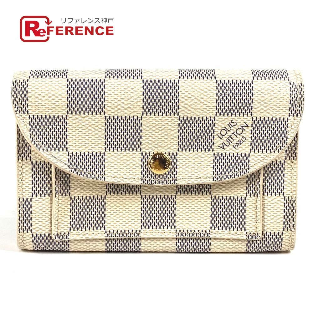 LOUIS VUITTON ルイヴィトン ウエストバッグ サンチュール ポシェット ソロ ポーチのみ M 9835 ダミエアズールキャンバス ホワイト