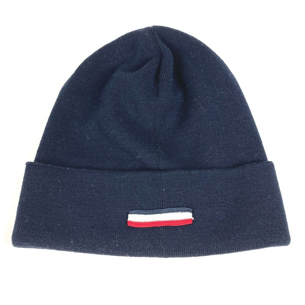 MONCLER モンクレール ニット帽 BERRETTO TRICOT HAT ウール ネイビー
