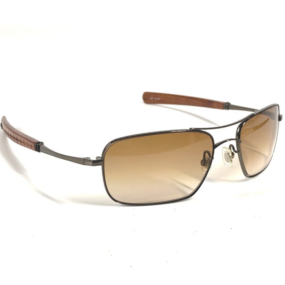 クロムハーツ メンズサングラス ブラウン CHROME HEARTS クロムハーツ サングラス SKYSAW 1 プラスチック