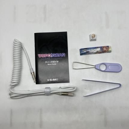 中古】藍沢エマEdition VSPO! GEAR ゲーミングキーボード 「バーチャル