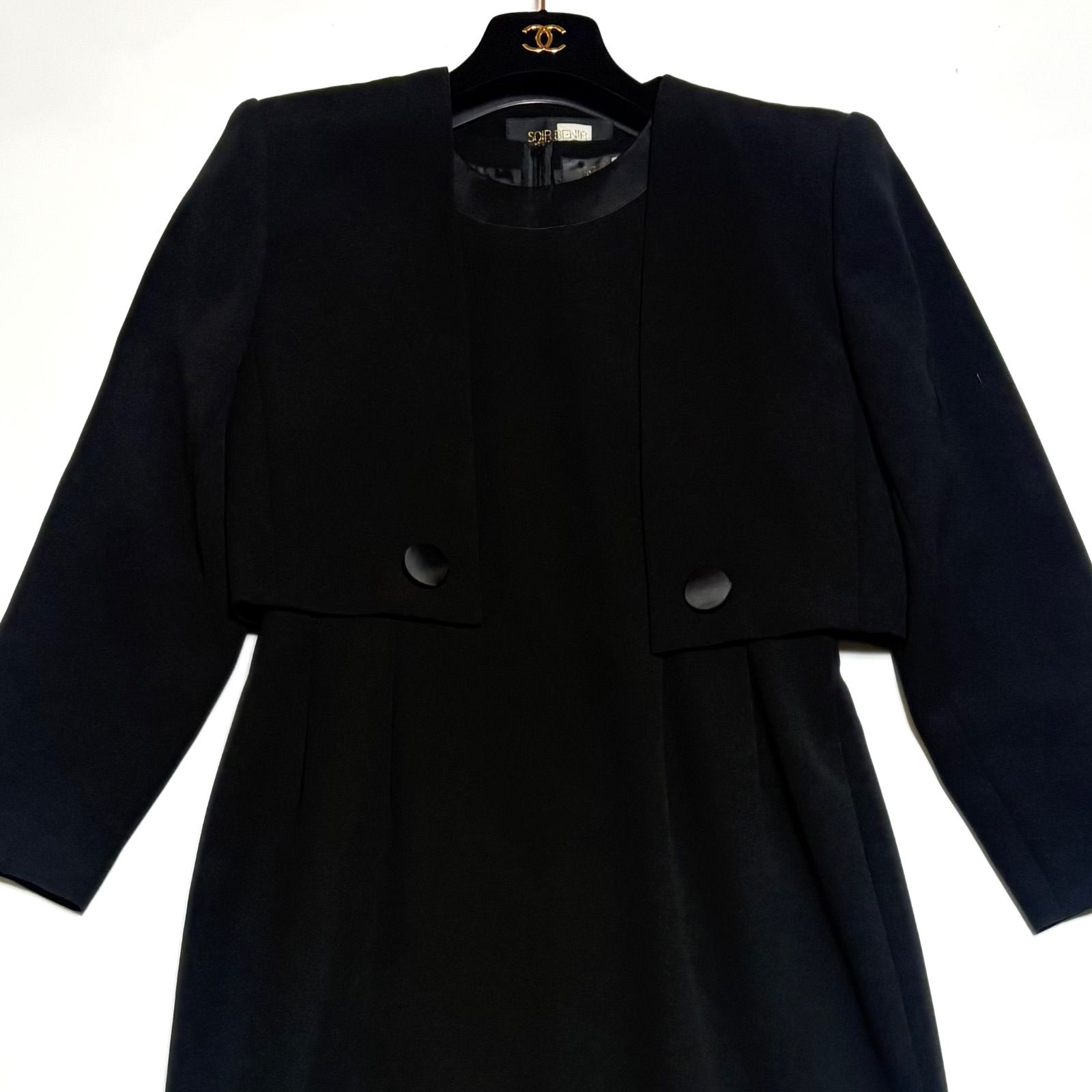 東京ソワール SOIR BENIR ソワールベニール ブラックフォーマル アンサンブル 喪服 礼服 ジャケット ワンピース セットアップ レディース 冠婚葬祭 卒業式 卒園式 入学式 入園式