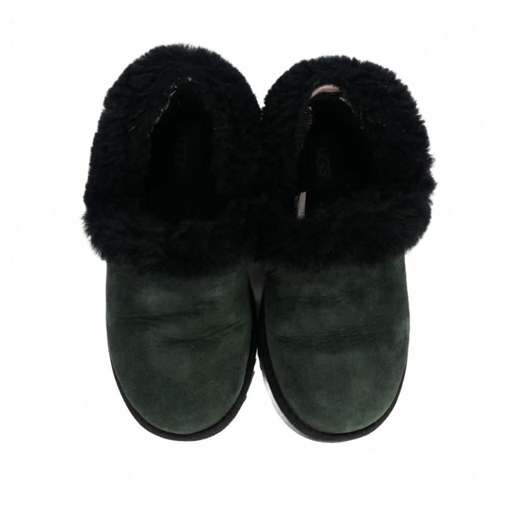 アグ UGG NITA ニタ ムートン スリッポン ルームシューズ 6 黒