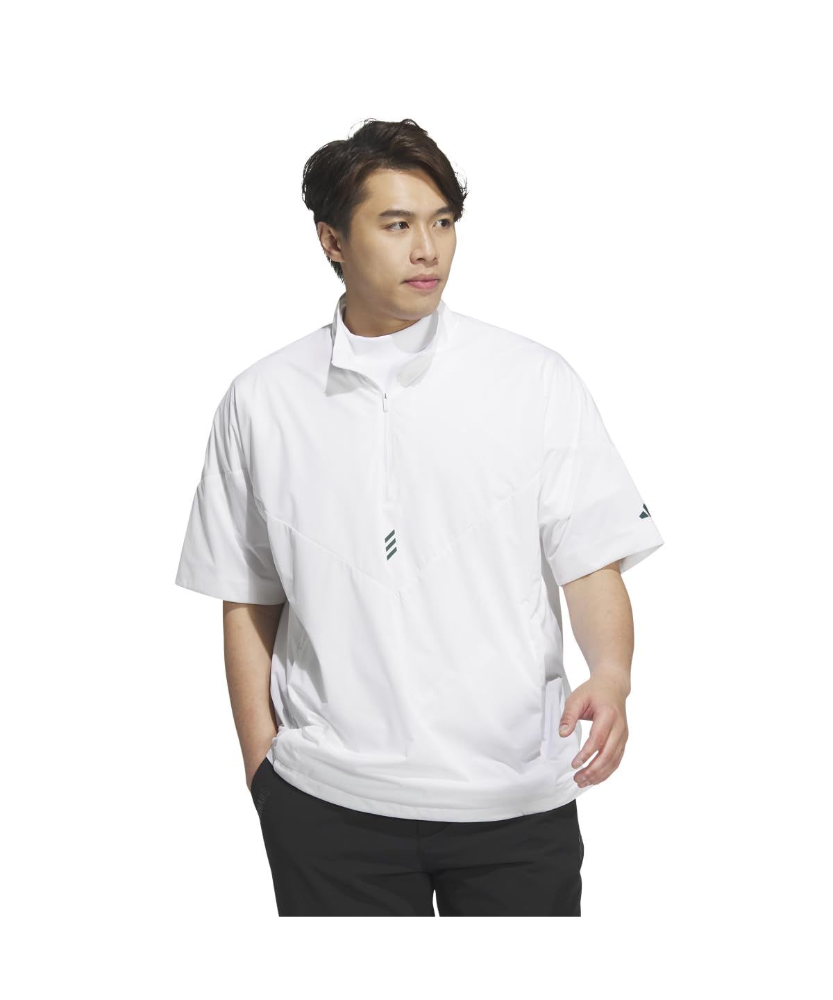 アディダスゴルフ] ゴルフジャケット コードカオス ハーフジップ半袖