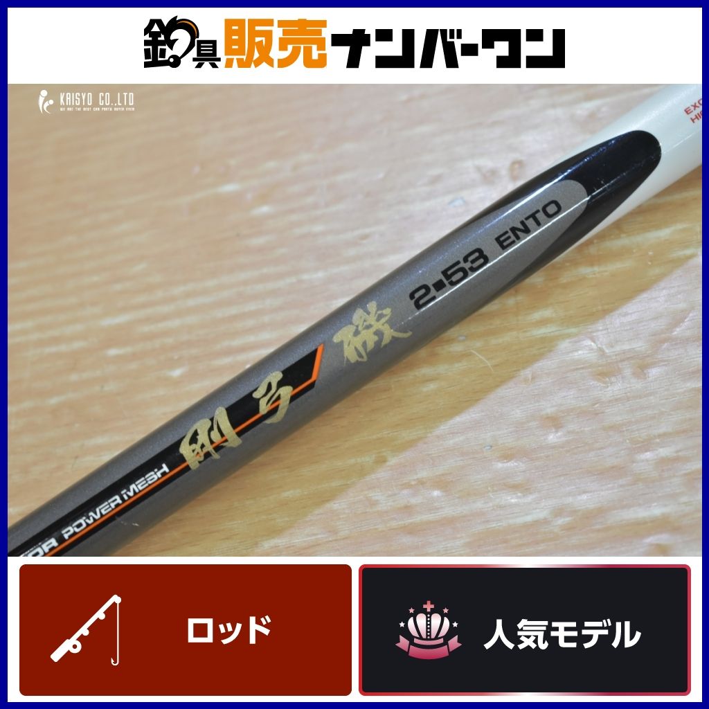 ダイワ アモルファスウィスカー パワーメッシュ 剛弓 磯 2-53 遠投