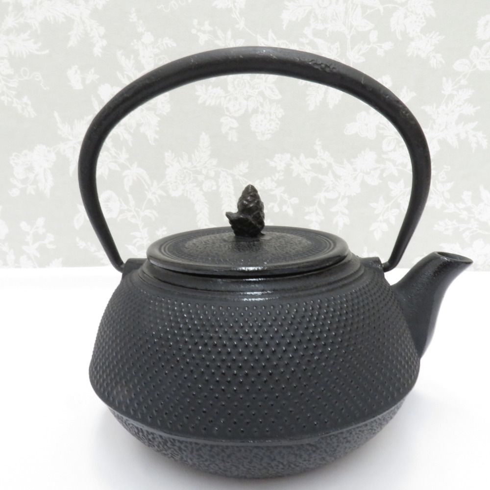 南部鉄器 ナンブテッキ 骨董 民芸品 盛栄堂 鉄急須 茶器 レトロ