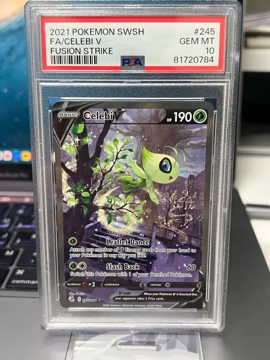 ポケモンカード 北米版 Celebi V Fusion Strike Psa 10