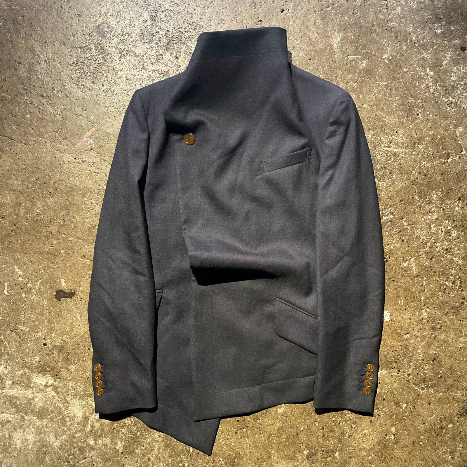 Vivienne Westwood MAN ビッグカラー ドレープジャケット ヴィヴィアン