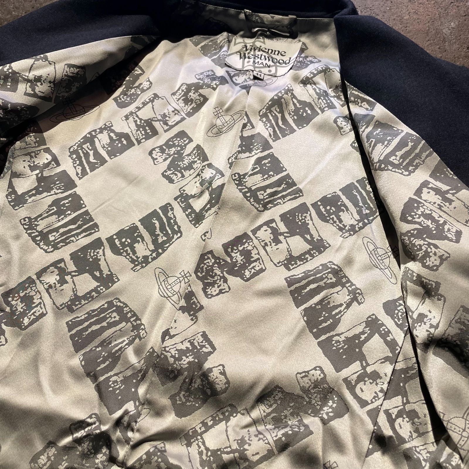 Vivienne Westwood MAN ビッグカラー ドレープジャケット ヴィヴィアン