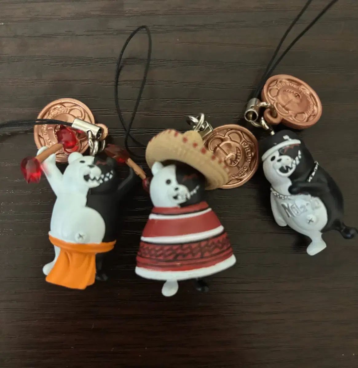 ダンガンロンパ モノクマ フィギュア ストラップ キーホルダー