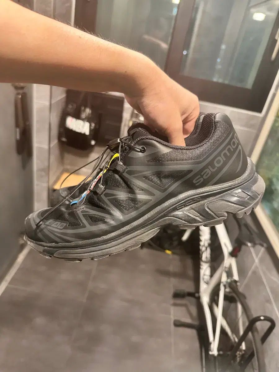  285 SALOMON サロモン XT-6 ADV ブラック 登山靴 トレッキングシューズ アウトドアシューズ