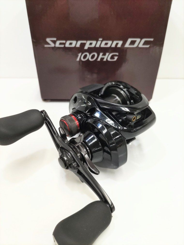 美品】シマノ 17スコーピオンDC 100HG（01）バス シーバス ロック