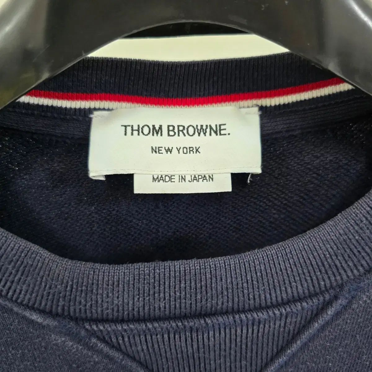 トムブラウン 斜めボーダー 袖ストライプ スウェット 95 100