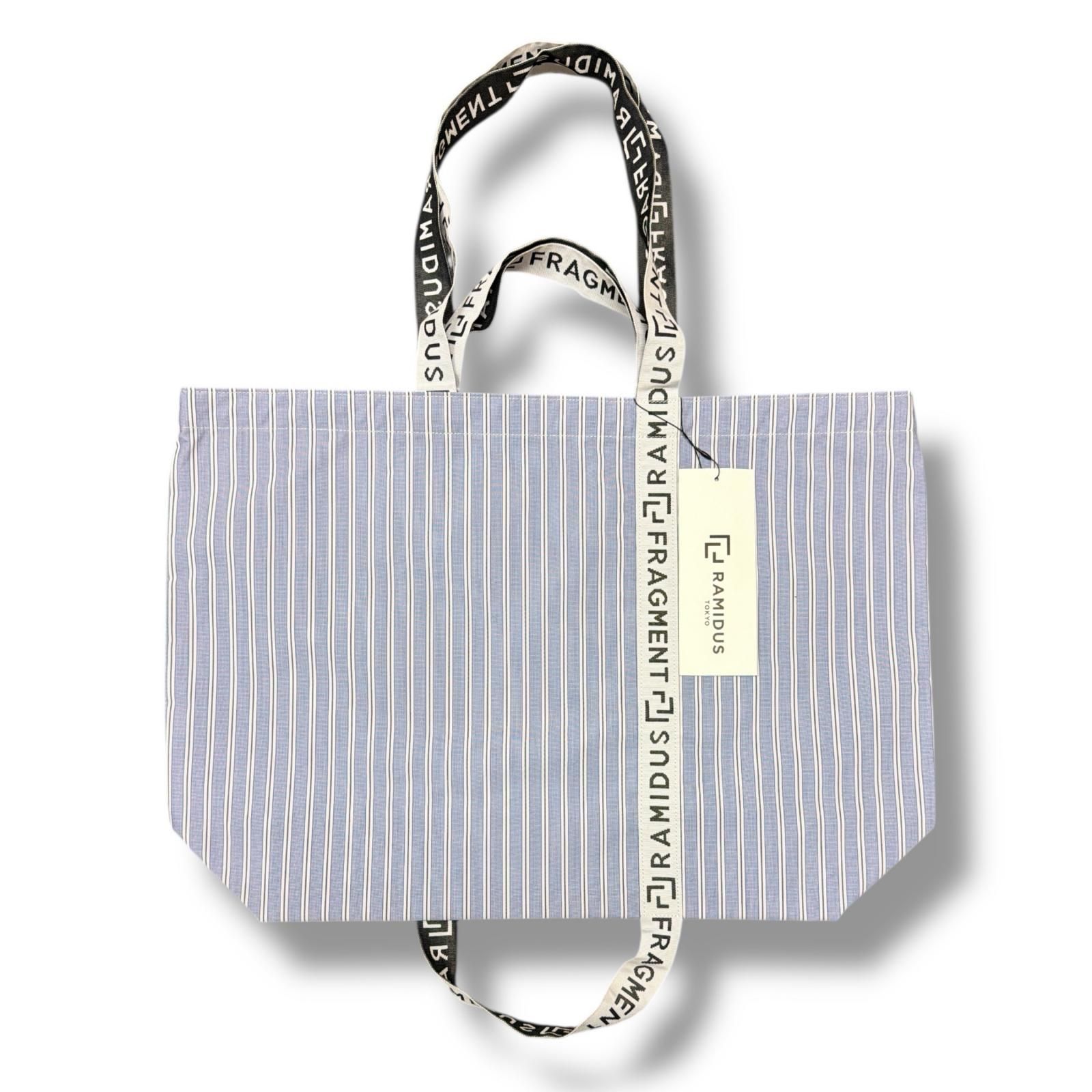 未使用 RAMIDUS × FRAGMENT DESIGN 25SS SQUARE TOTE BAG スクエア