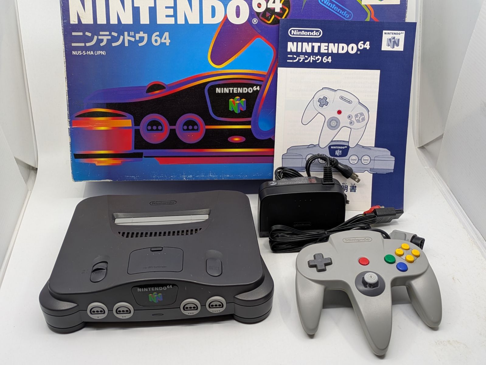 NINTENDO64 箱付き ※動作確認済み 動作確認済】Nintendo 64 本体 