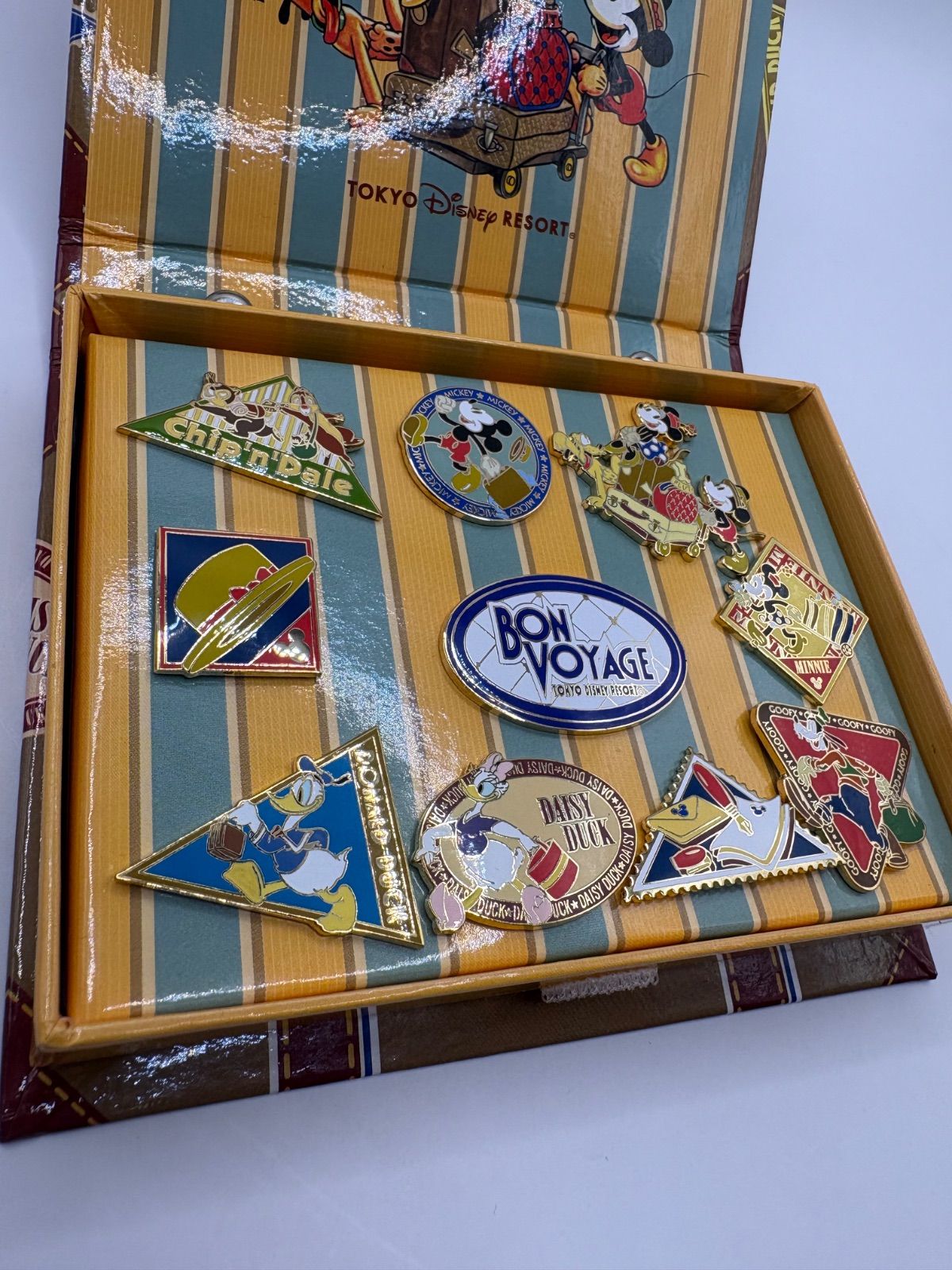 ピンバッジ良品】東京ディズニーリゾート BON VOYAGE ピンバッジ