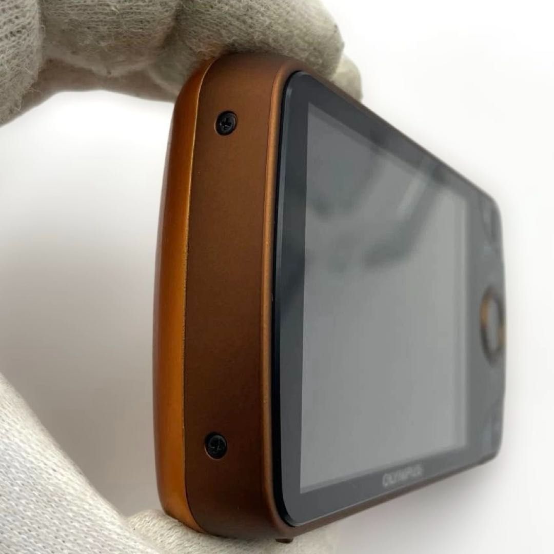 美品・動作OK】OLYMPUS VH-210 オレンジ 3Dフォト/1400万画素/光学5