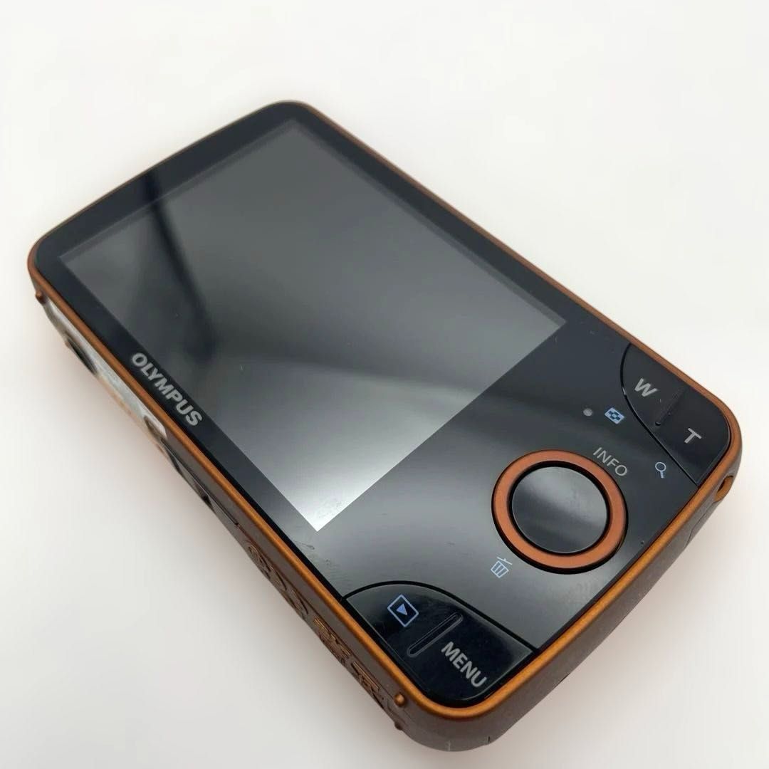 美品・動作OK】OLYMPUS VH-210 オレンジ 3Dフォト/1400万画素/光学5