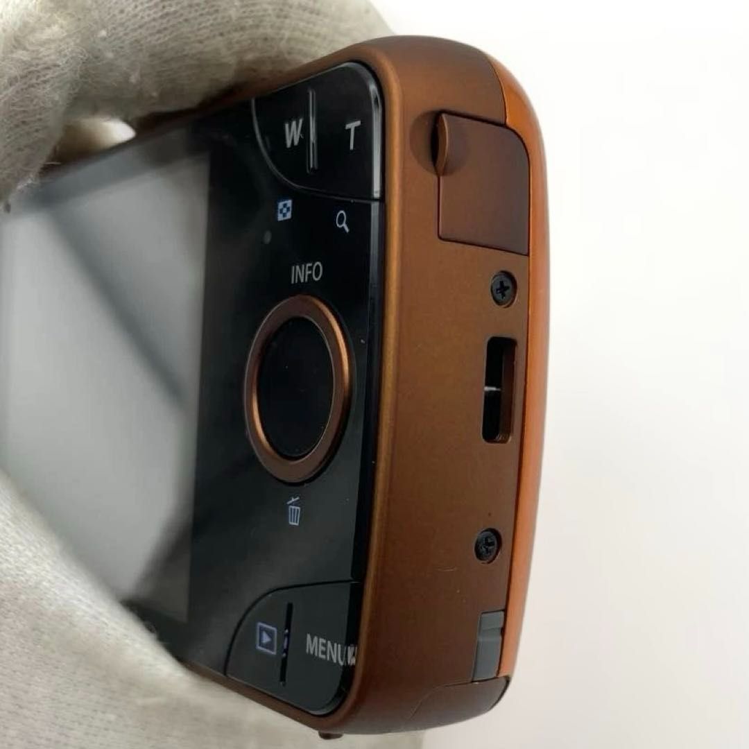 美品・動作OK】OLYMPUS VH-210 オレンジ 3Dフォト/1400万画素/光学5