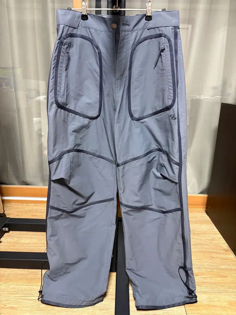 SAN SAN GEAR サンサンギアー webbing patched pants 1サイズ