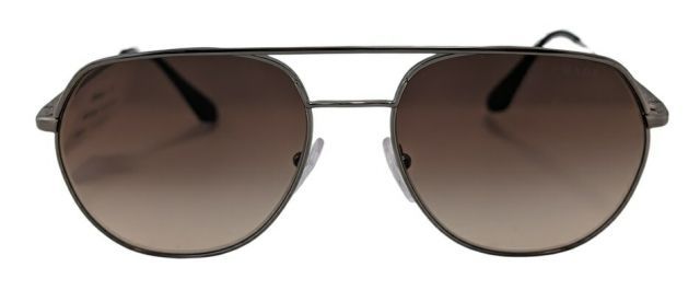 未使用 プラダ サングラス PR 55US リネア ロッサ パイロット