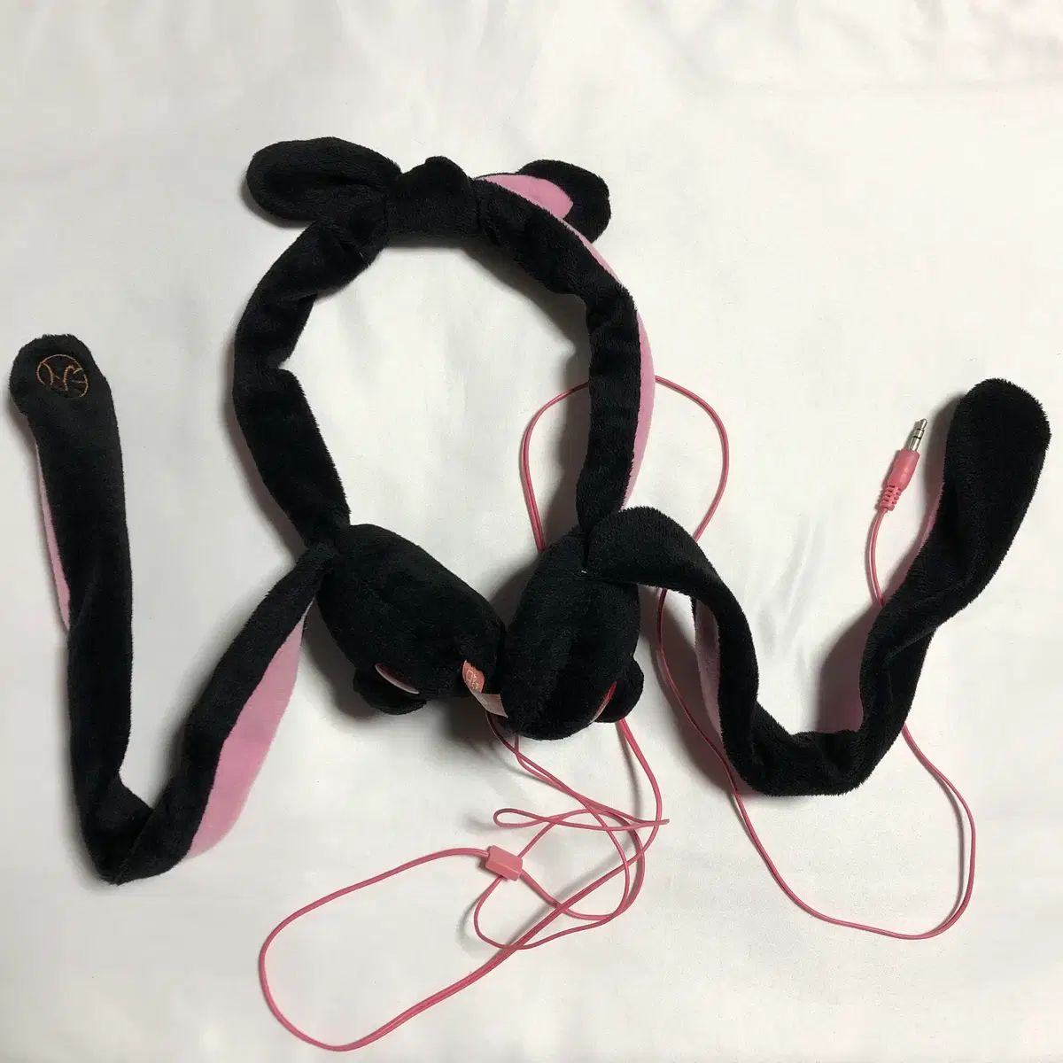 汎用うさぎ ヘッドフォン ブラック