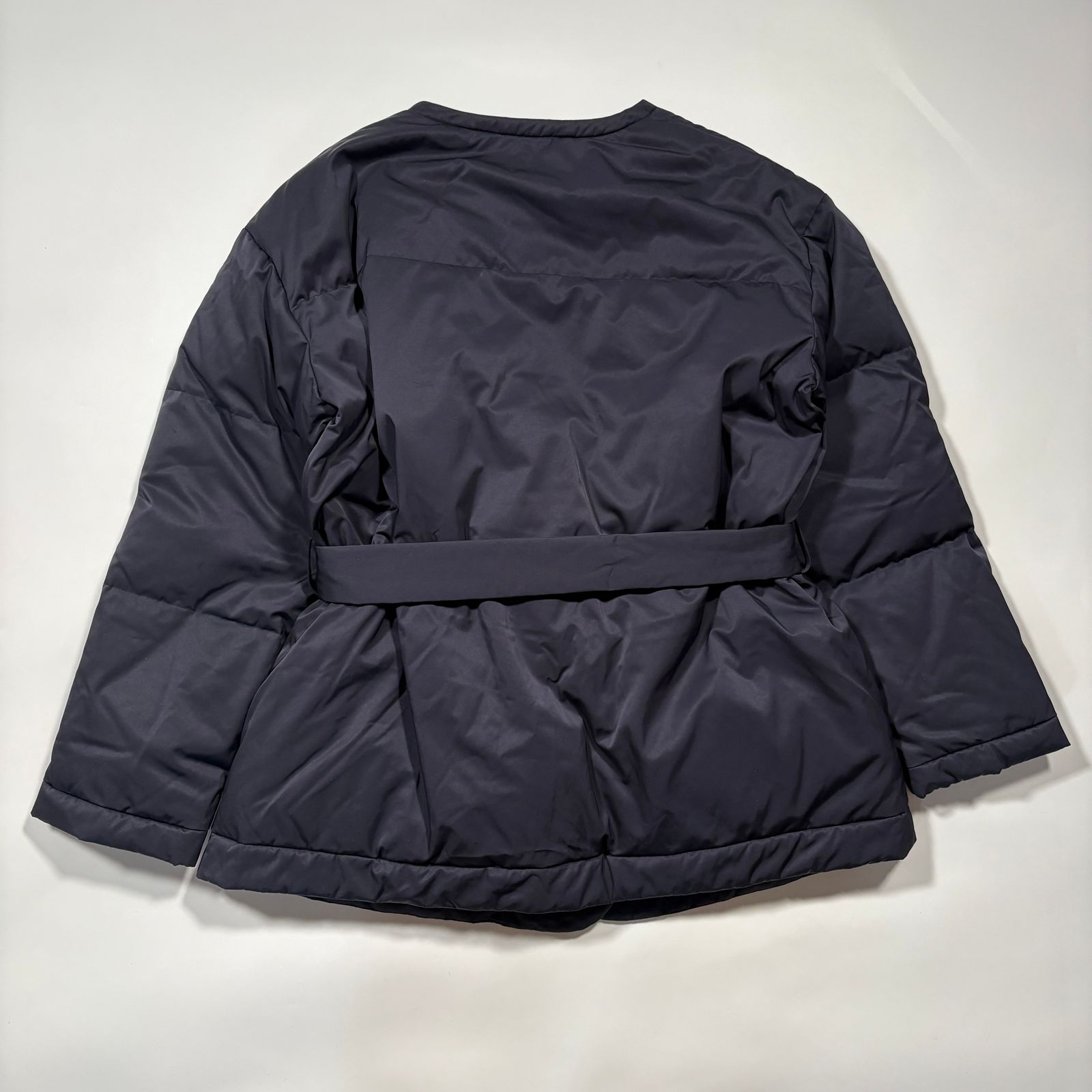 美品 theory luxe セオリーリュクス ダウンジャケット ノーカラー