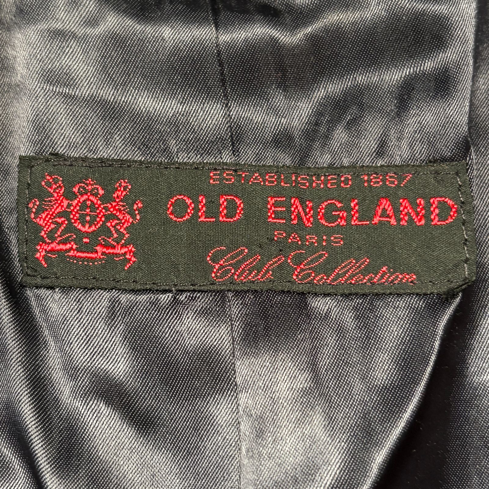 美品 OLD ENGLAND オールドイングランド ダブルチェスターコート