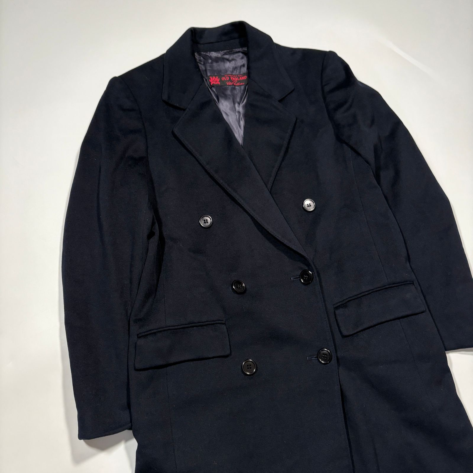 美品 OLD ENGLAND オールドイングランド ダブルチェスターコート  