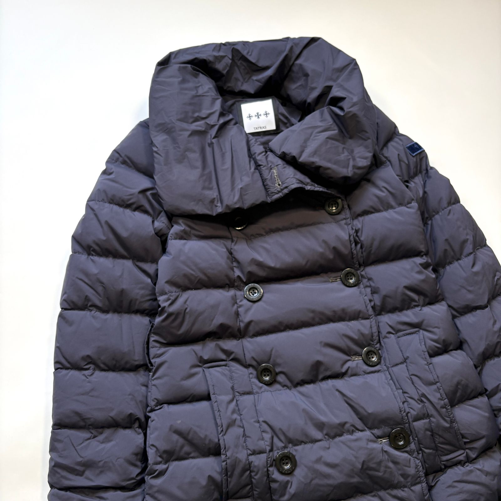 TATRAS タトラスロアーニャダウンコート 販売 ロング丈 01 ネイビー