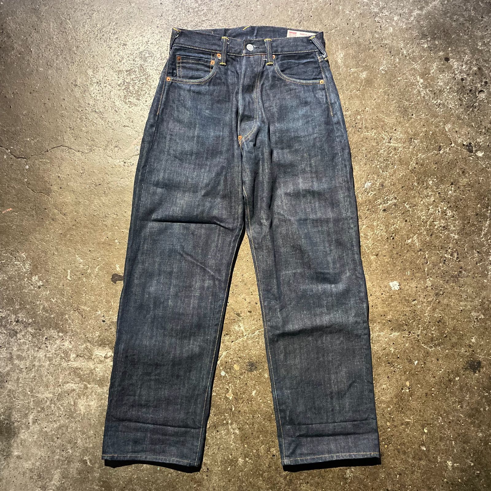 EVISU No.2 Lot.2001 大黒ピンク デニムパンツ エヴィス ジーンズ 赤耳