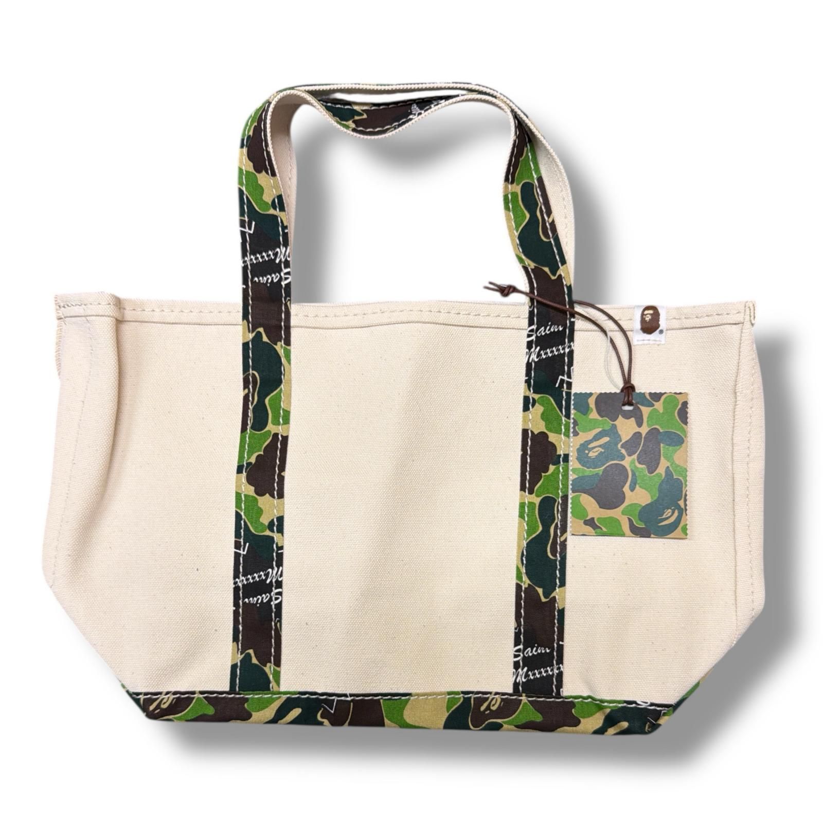 参考上代30800円 未使用 SAINT MICHAEL × A BATHING APE 24SS AP_TOTE 
