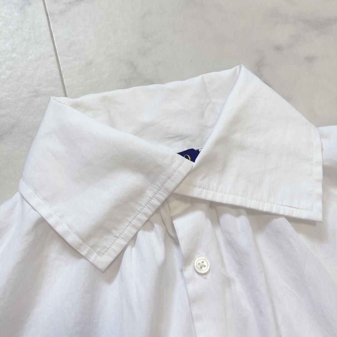 POLO RALPH LAUREN ギャザーシャツ ブラウス サイドスリット - メルカリ