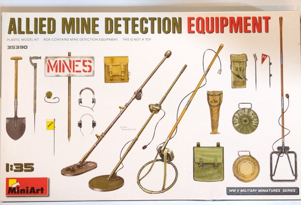 Mini Art 1/35 連合軍 地雷探知装備 - メルカリ
