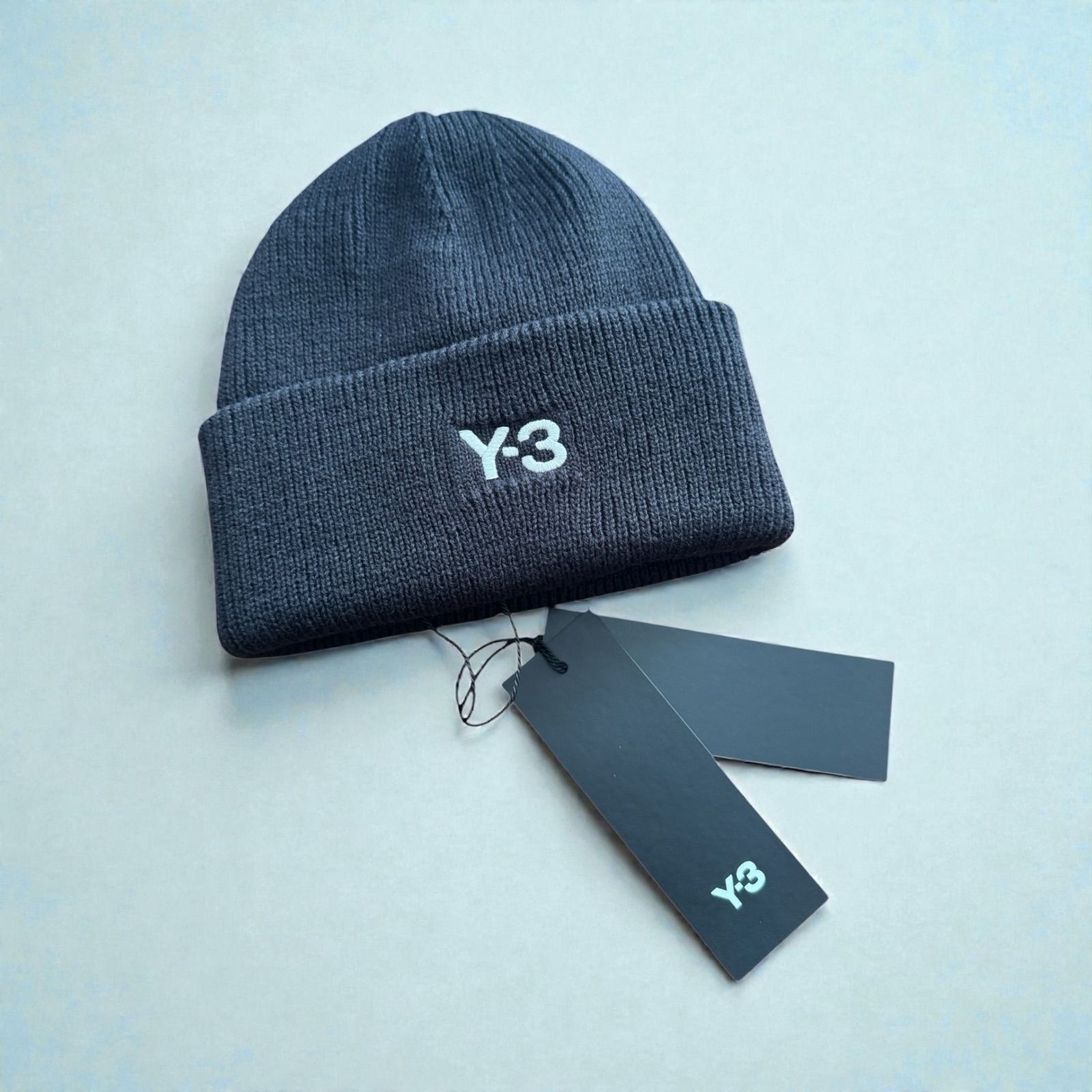 Y-3 ビーニー 黒 ブラック ニットキャップ ニット帽 新品 タグ付き 未