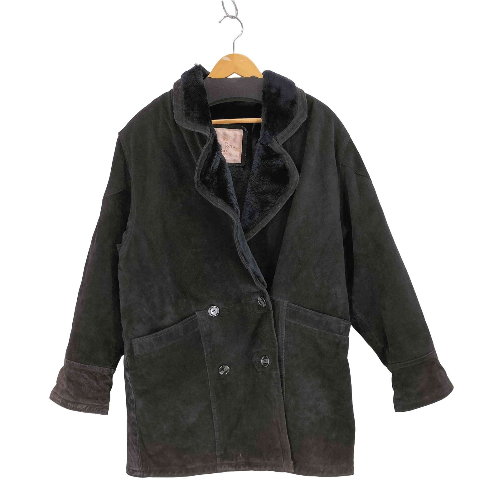 ユーズドフルギ USED古着 {{MIA ROSA}} ピッグスキン ファーコート レディース FREE