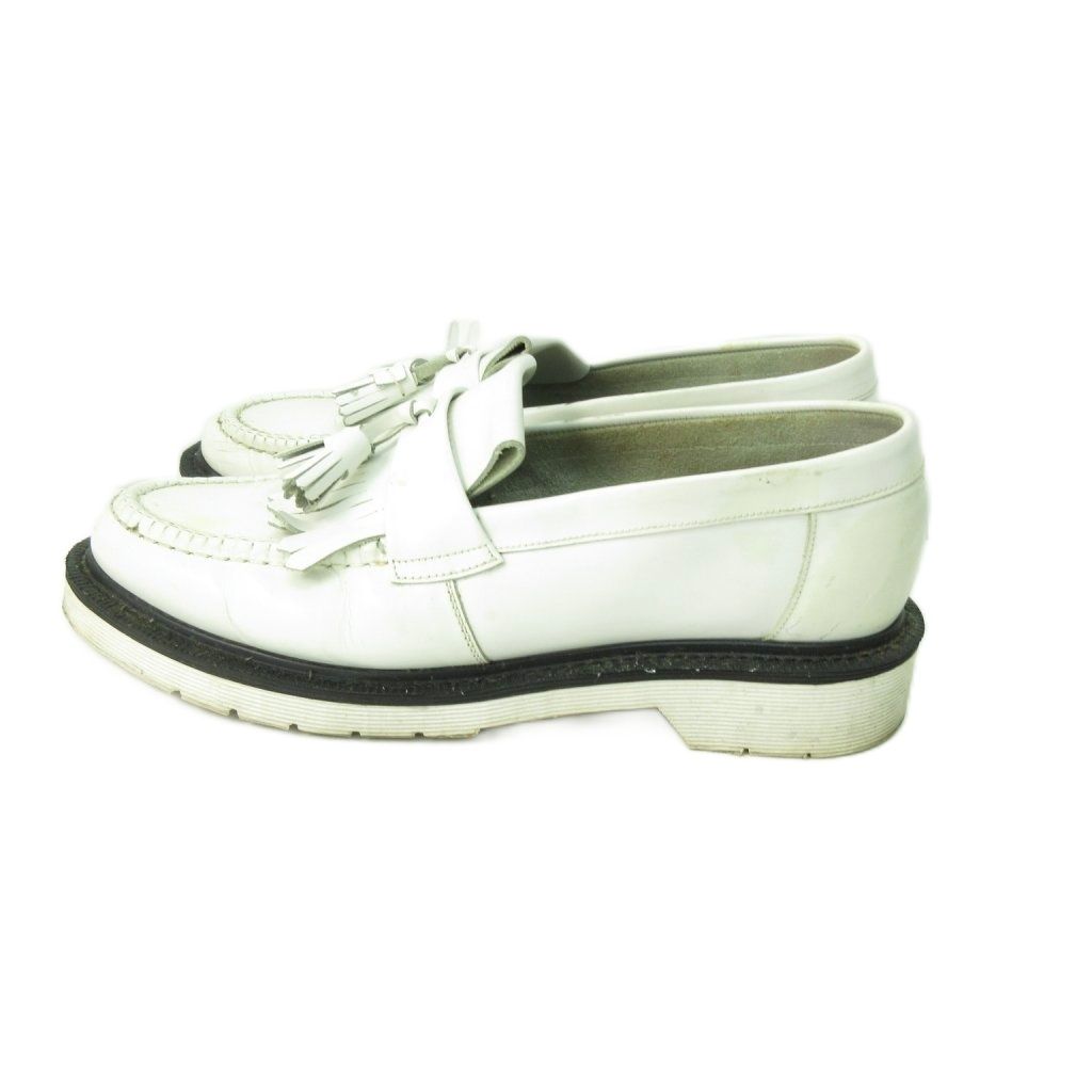 ローク Loake タッセル ローファー レザーシューズ 革靴 英国製 白 ホワイト 約26 5 cm