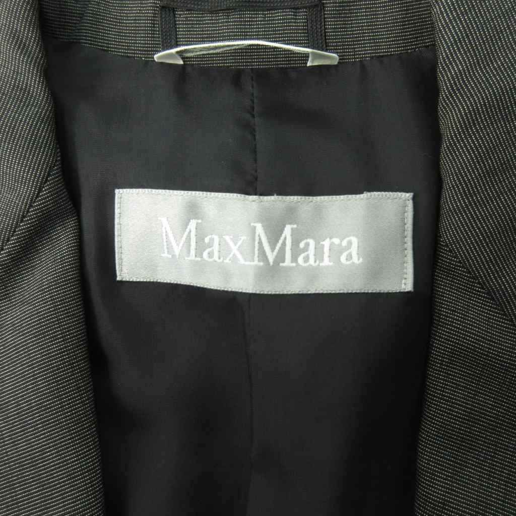 マックスマーラ MAX MARA 白タグ テーラードジャケット 総裏 シングル