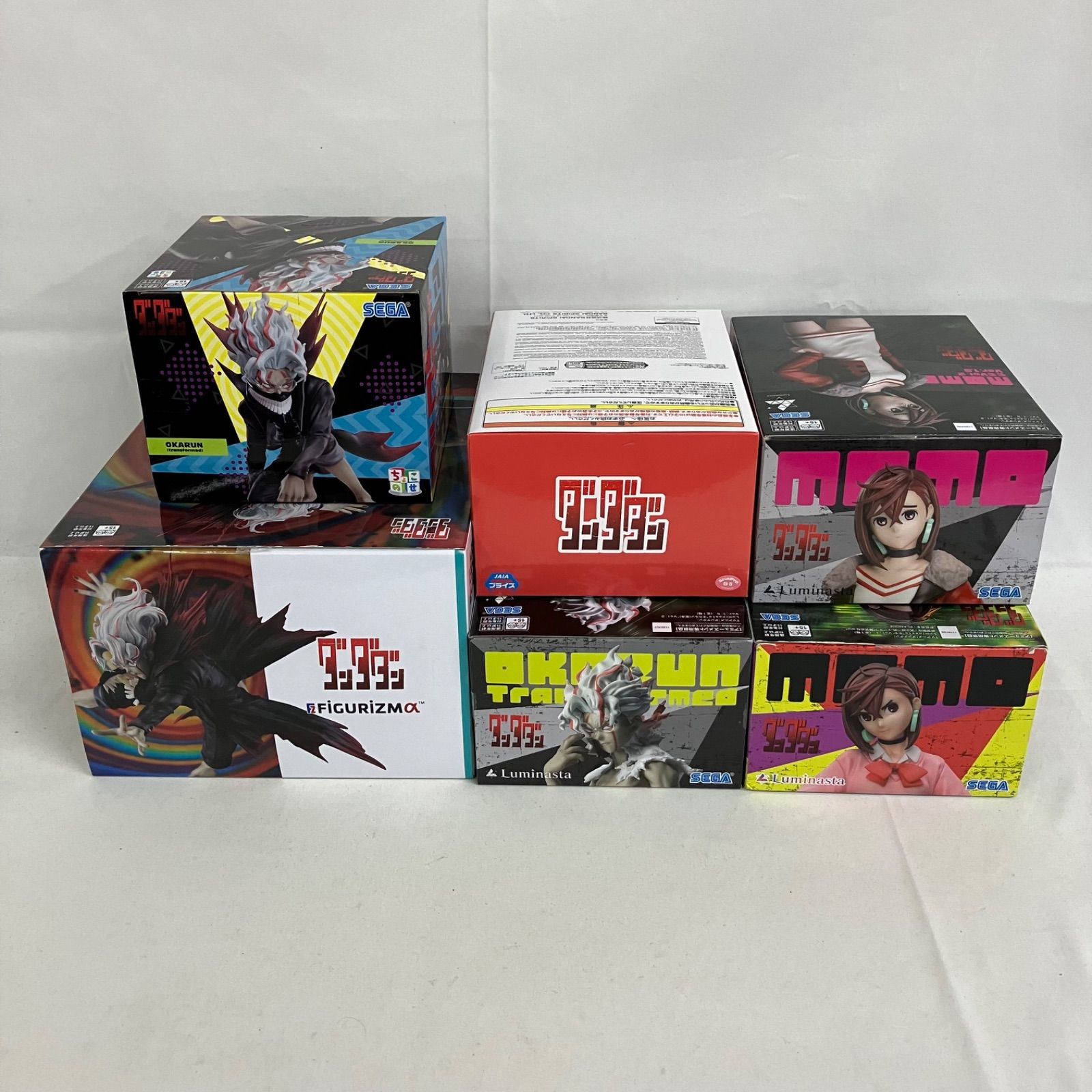 未開封 ダンダダン FiGURiZMα Luminasta 他 フィギュア 6個セット