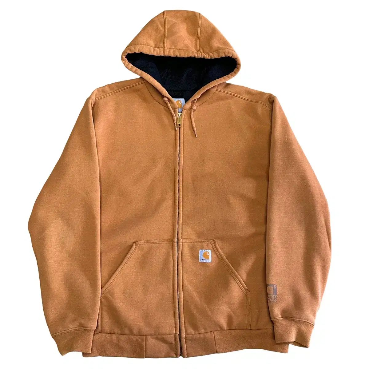 【一点物】襤褸 カーハート ジップフーディ サーマルライナー グランジ M M Carhartt カーハート サーマル テンジャン ジップアップ 【公式通販】