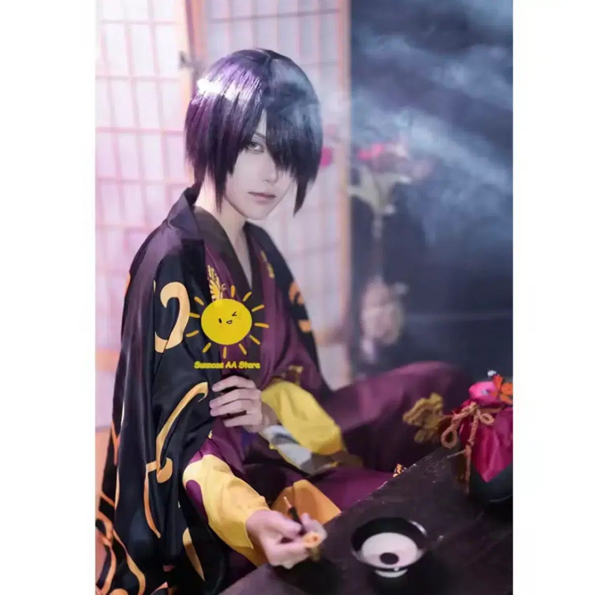 銀魂 高杉晋助 着物 コスプレ 衣装＋ウィッグ - メルカリ