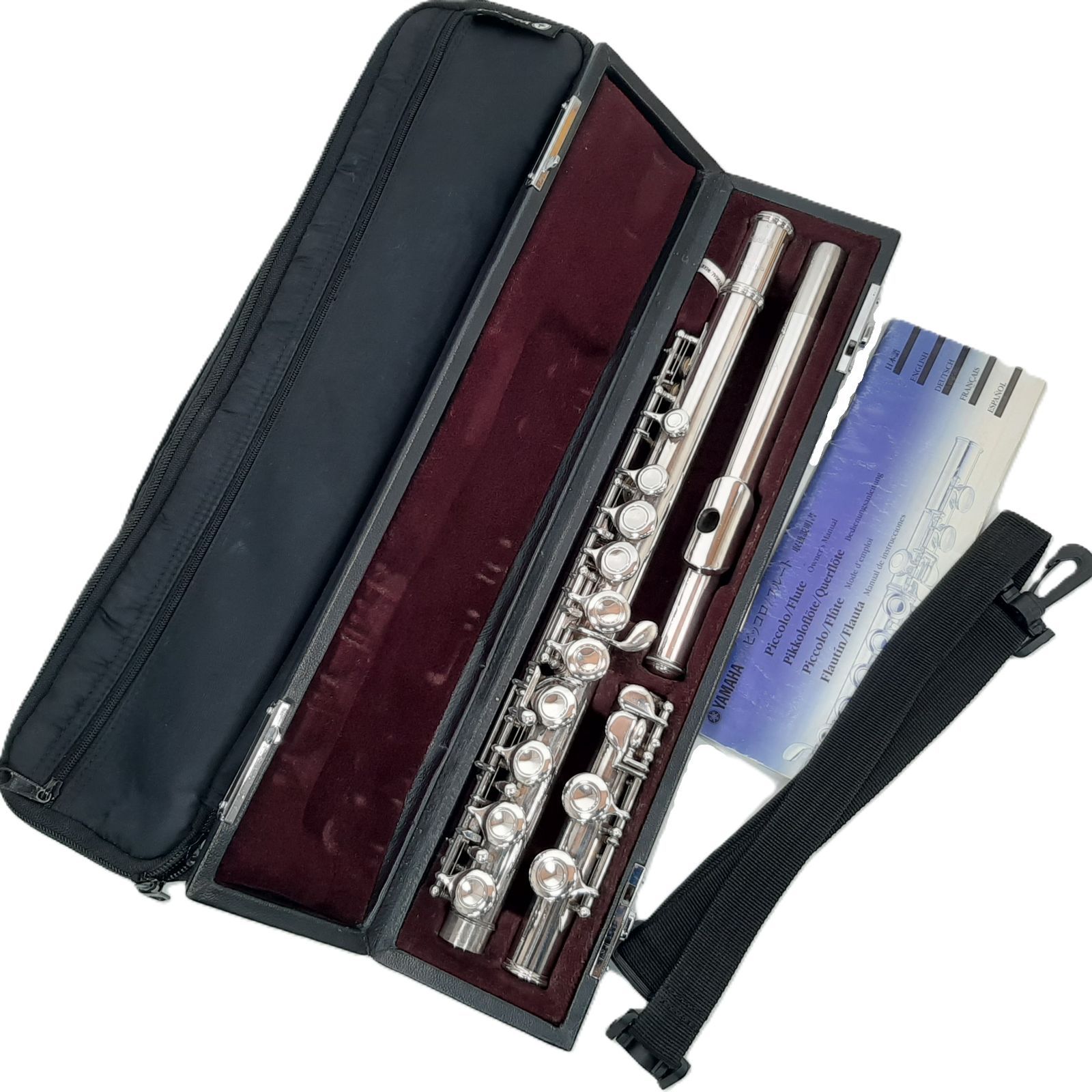 YAMAHA YFL-211 ヤマハ フルート ハードケース・ソフトケース付き