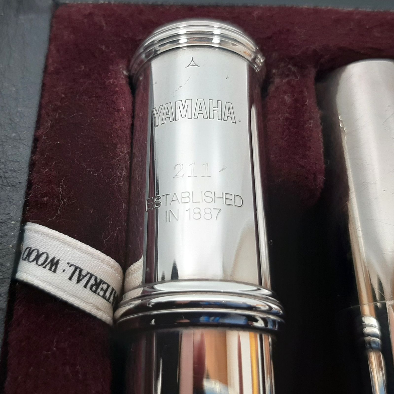 YAMAHA YFL-211 ヤマハ フルート ハードケース・ソフトケース付き