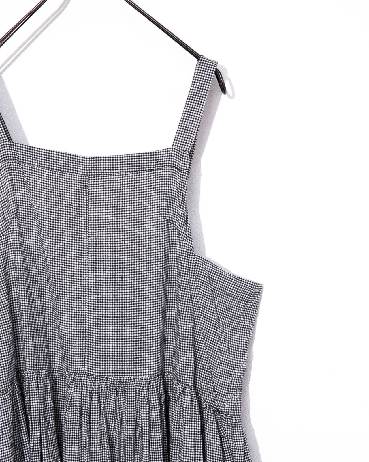 nest Robe ネストローブ ギンガムエプロンワンピース01241 1024