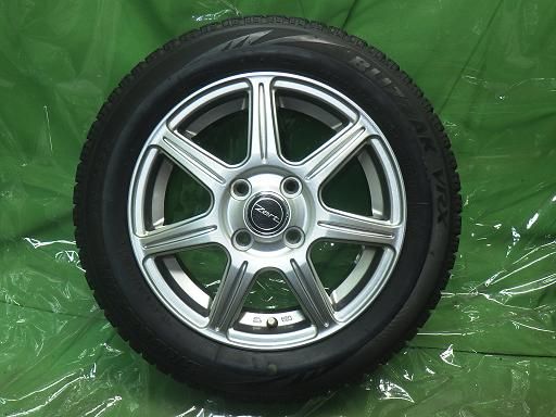 スタッドレス ZART 14インチ ブリヂストン ブリザックVRX
