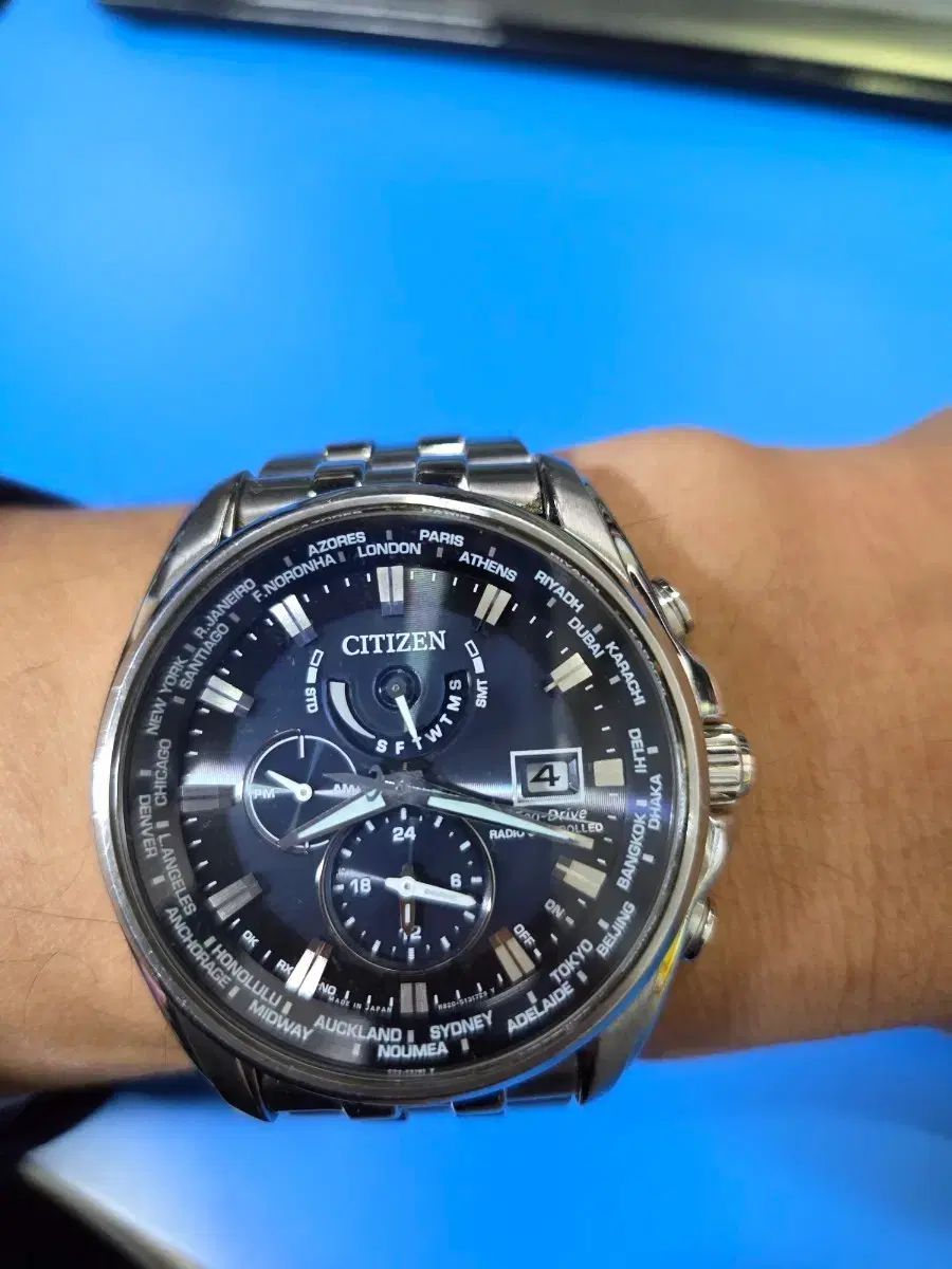 CITIZEN シチズン 電波受信 エコードライブ 9031モデル